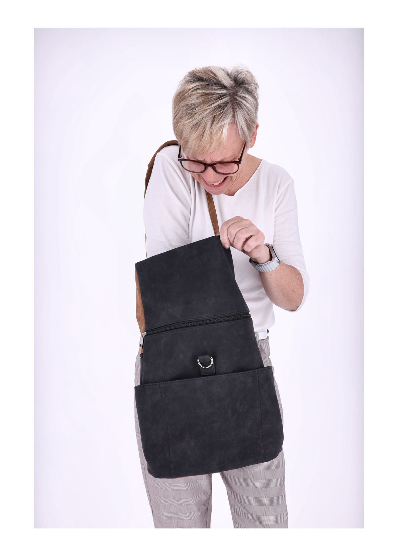 Rucksack Zweifarbig