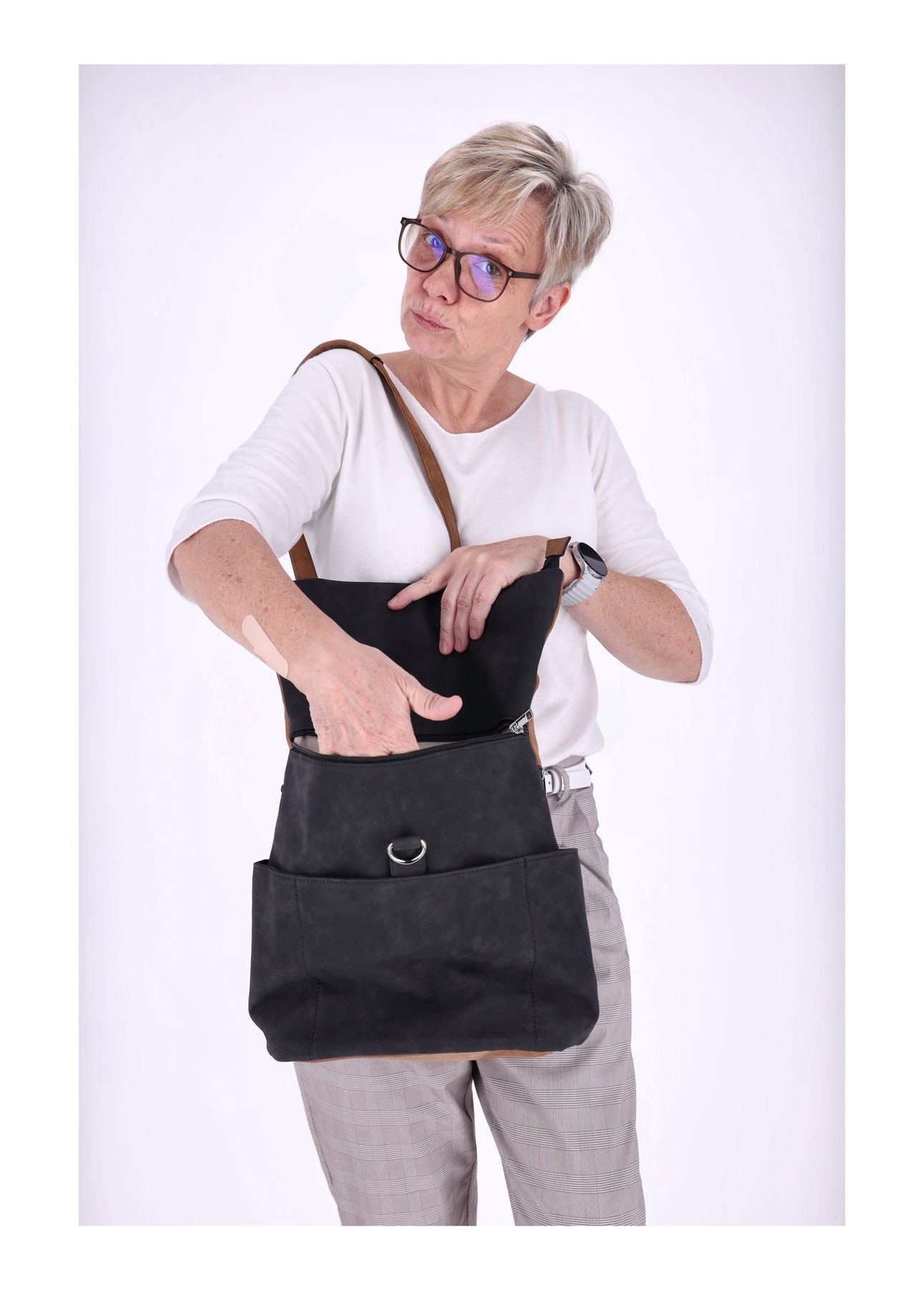 Rucksack Zweifarbig