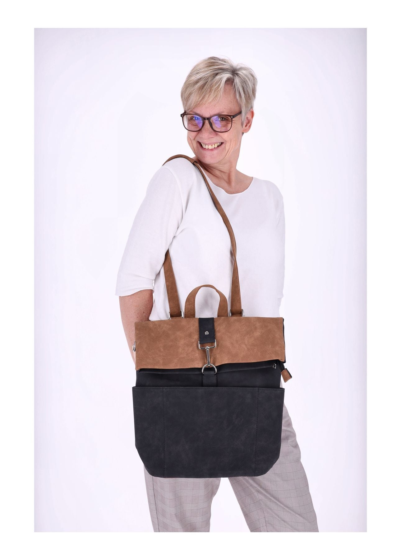 Rucksack Zweifarbig