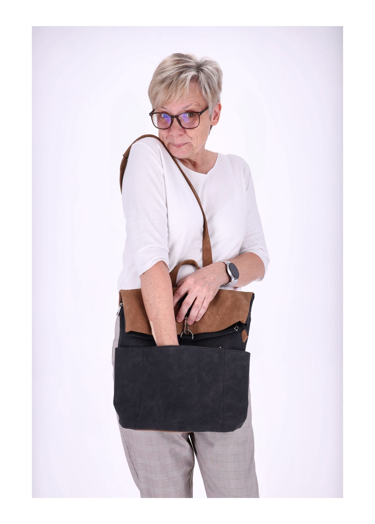 Rucksack Zweifarbig