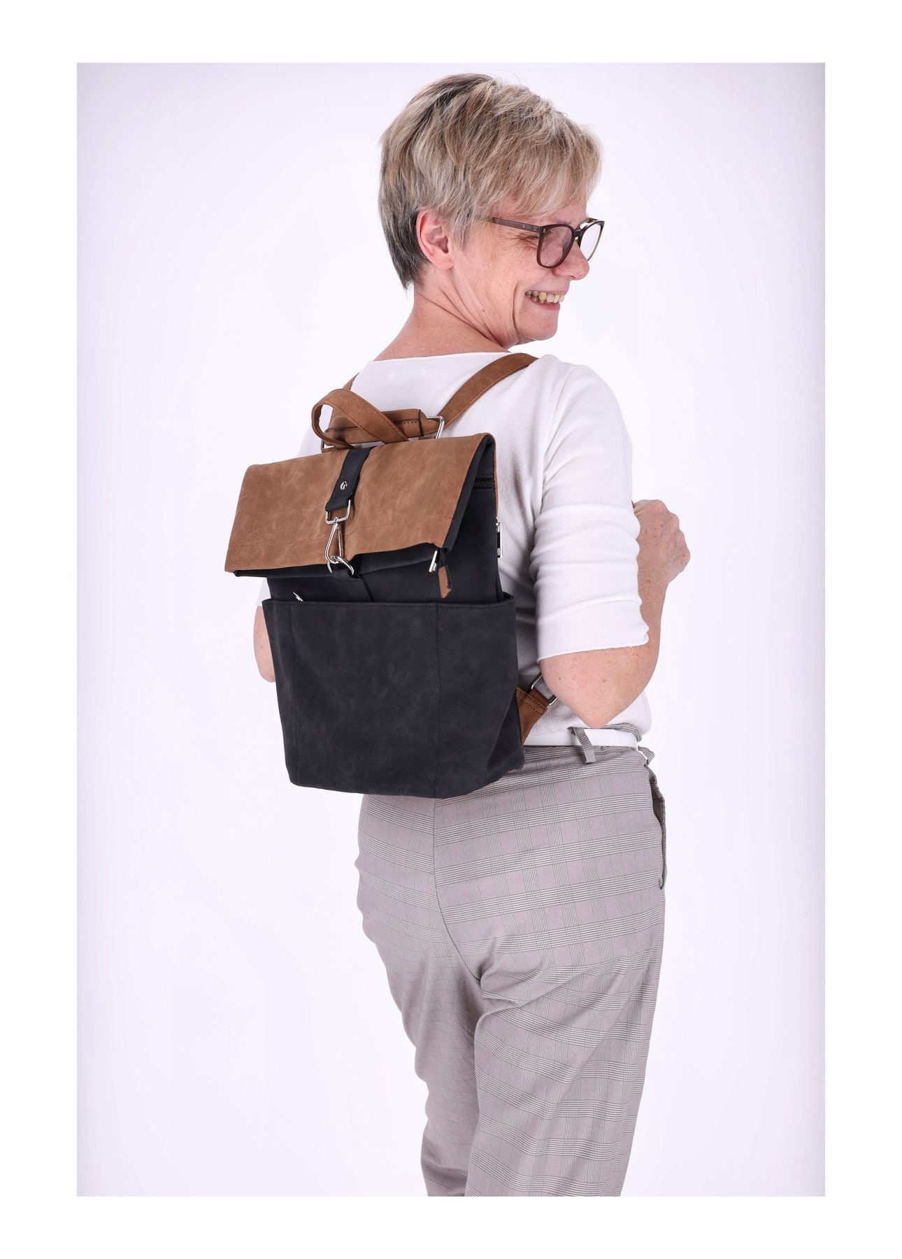 Rucksack Zweifarbig