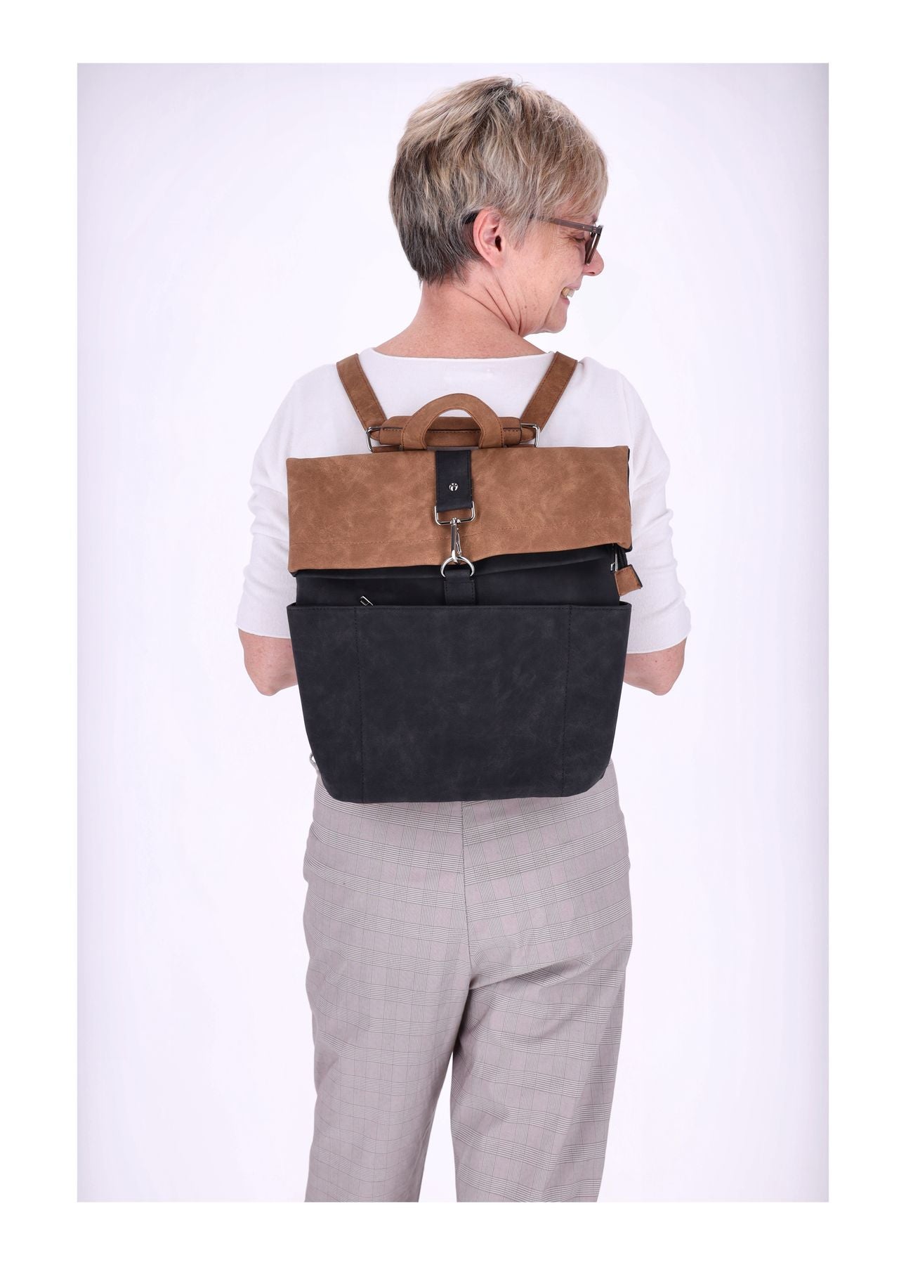 Rucksack Zweifarbig
