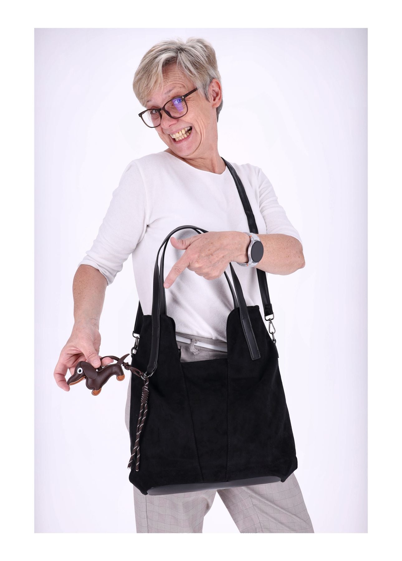 Schultertasche