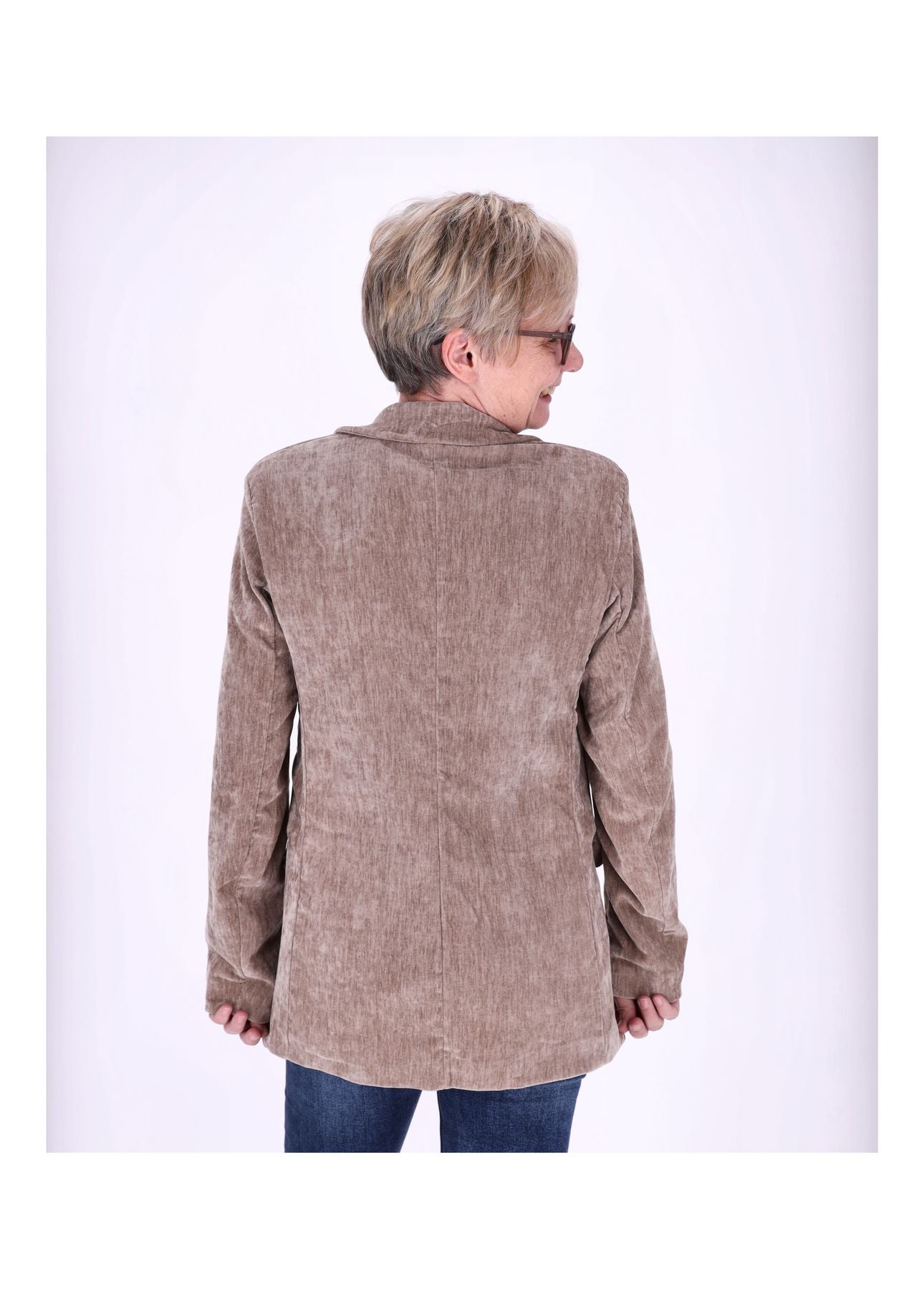 Blazer Samtqualität
