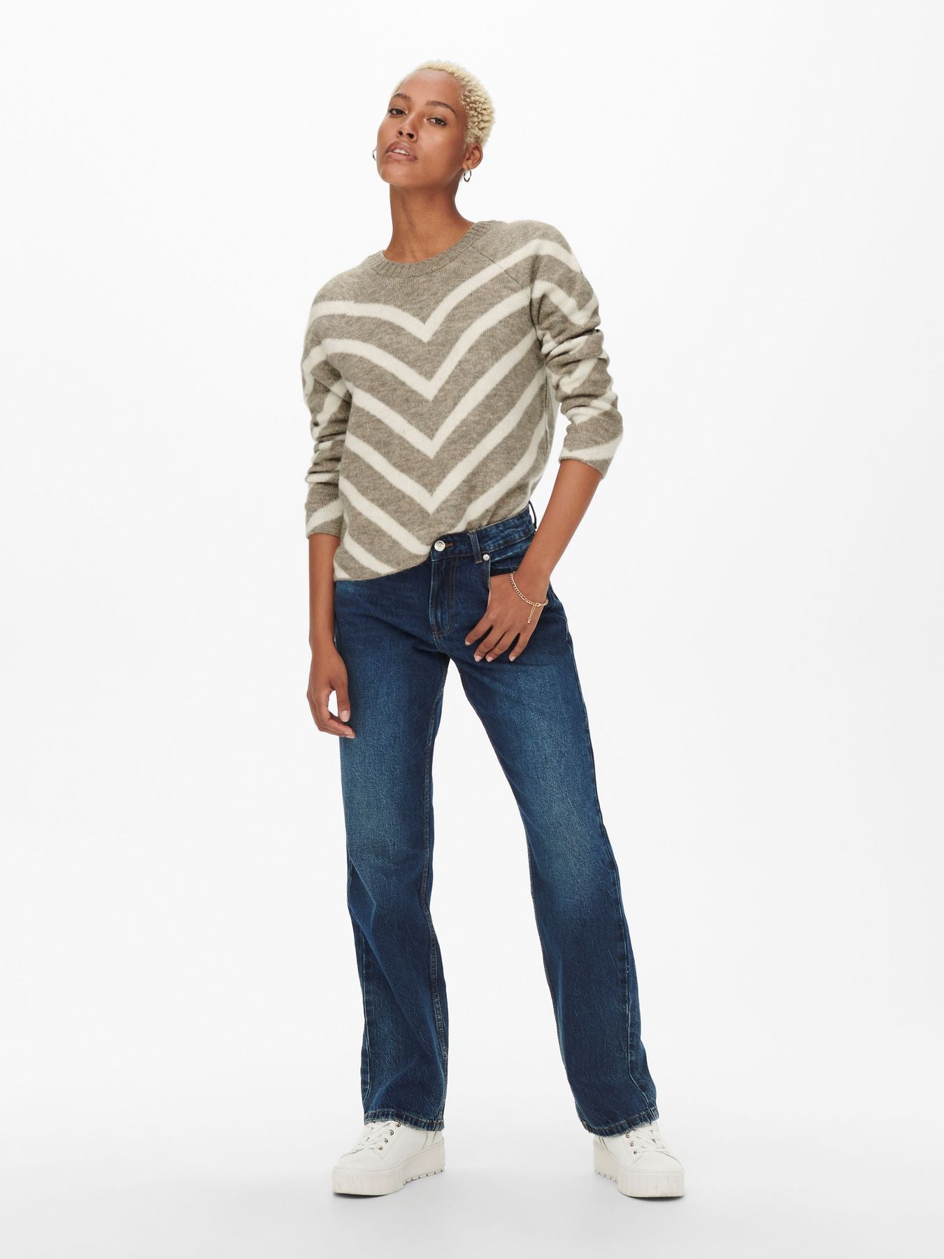 Damen ONLELIZA L/S PULLOVER KNT NOOS
