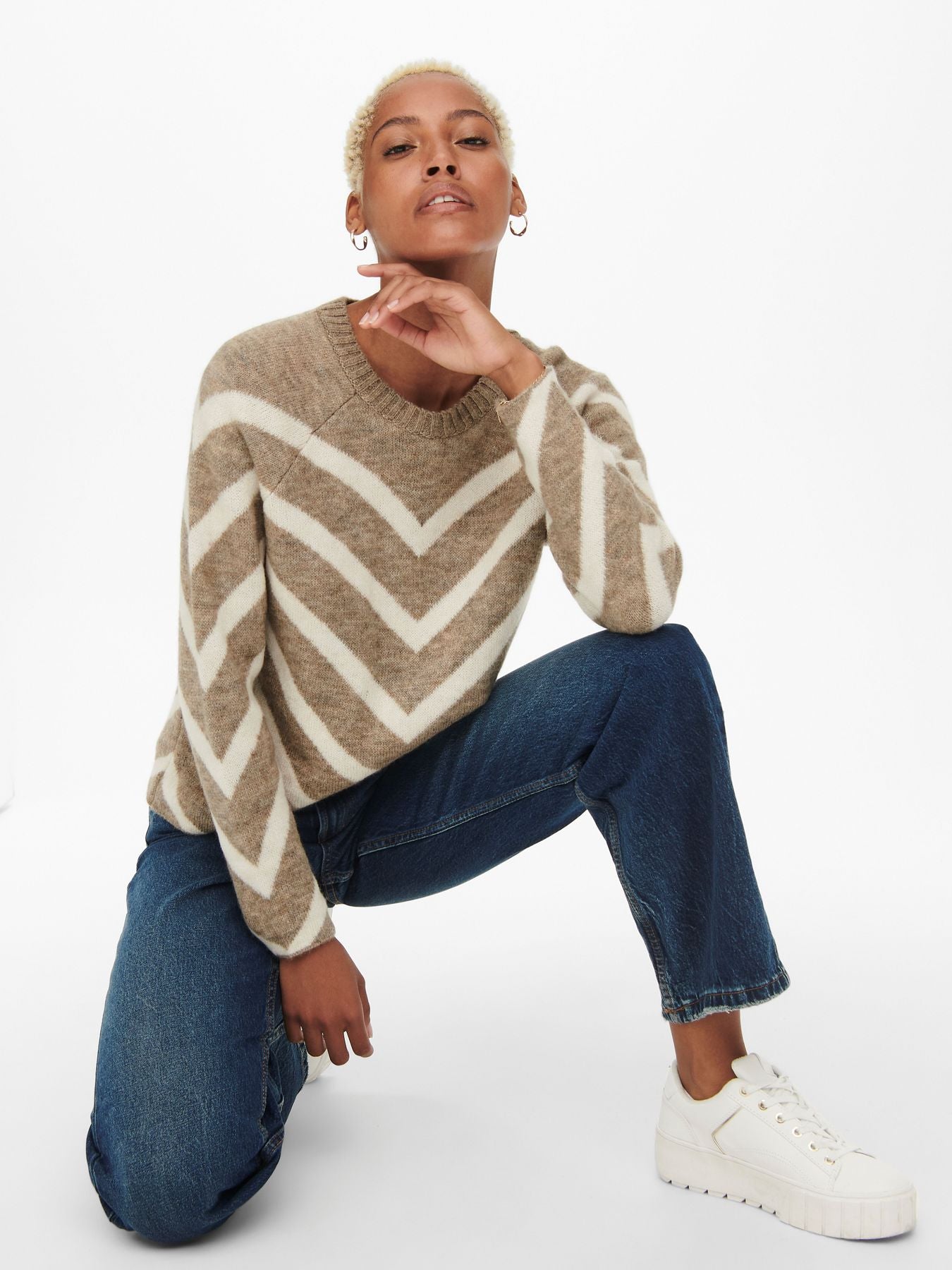 Damen ONLELIZA L/S PULLOVER KNT NOOS