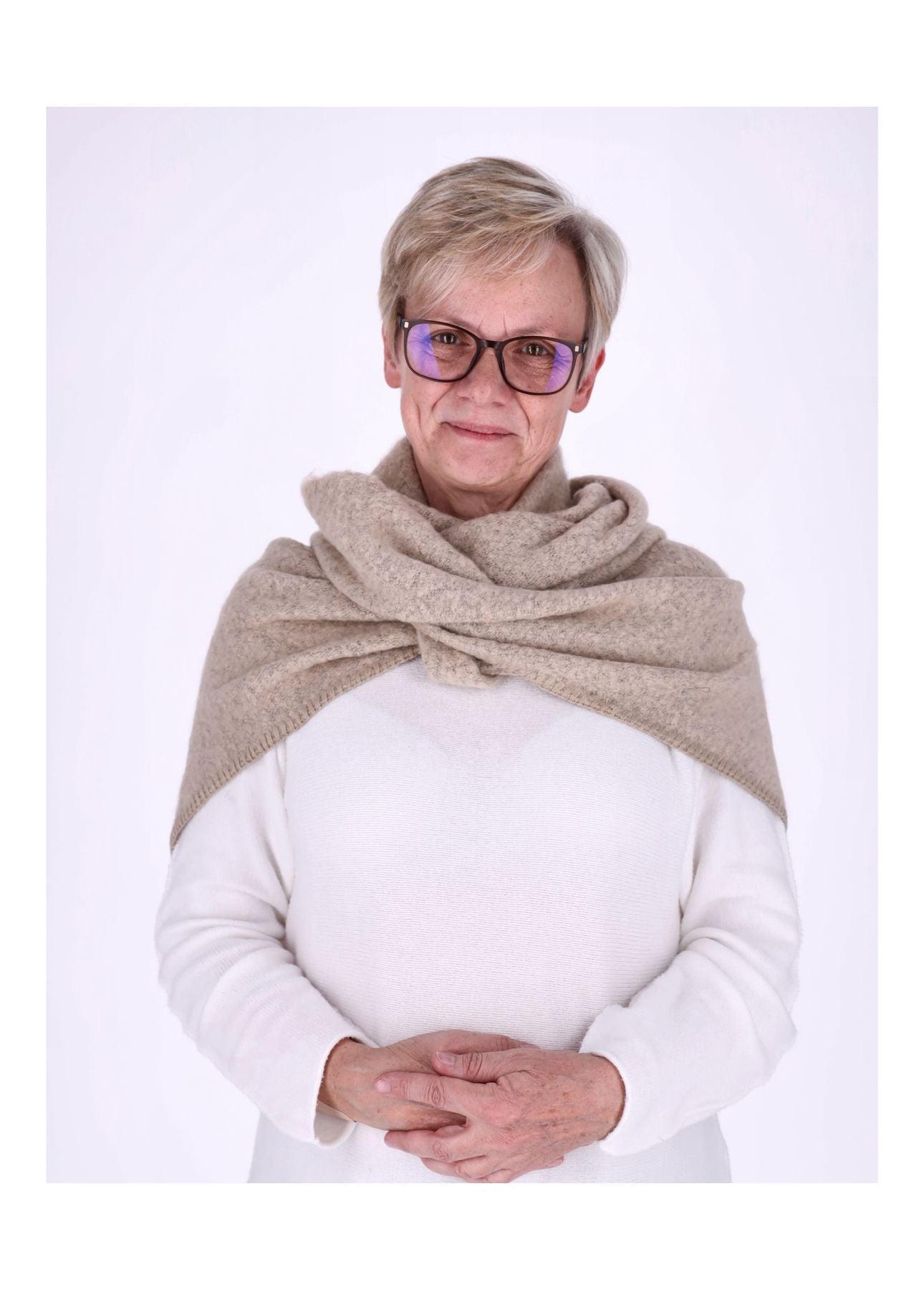Dreieckstuch meliert
