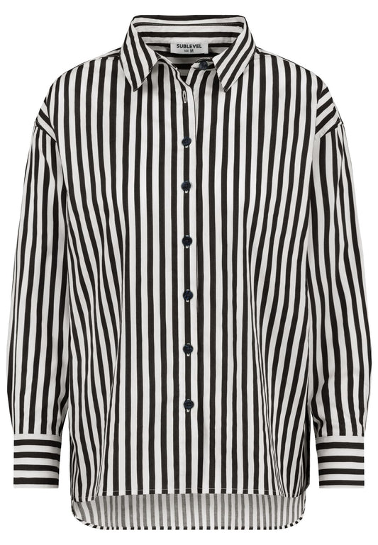 Damen DOB Hemdbluse, überschnittene Schul