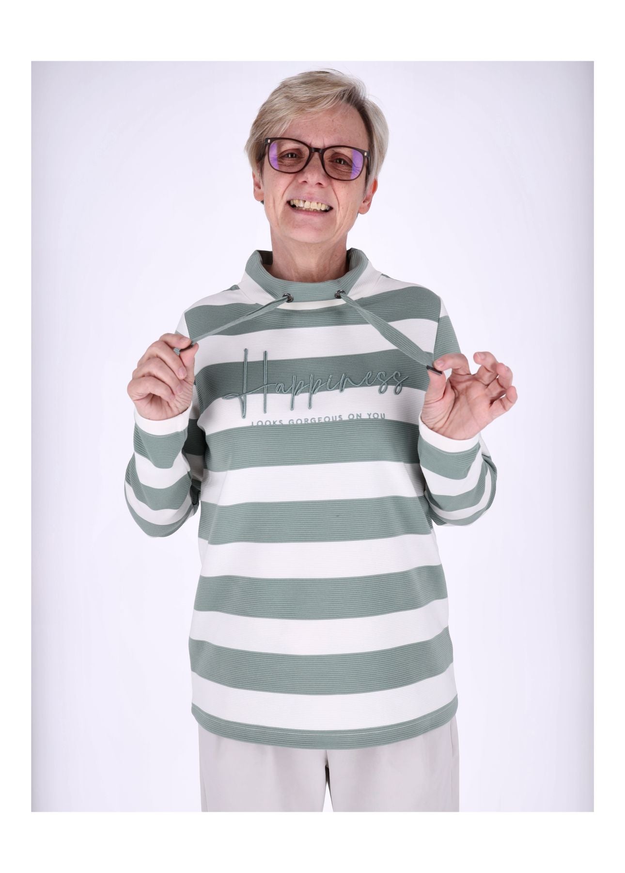 Ladies Knitted Pullover Ottomane