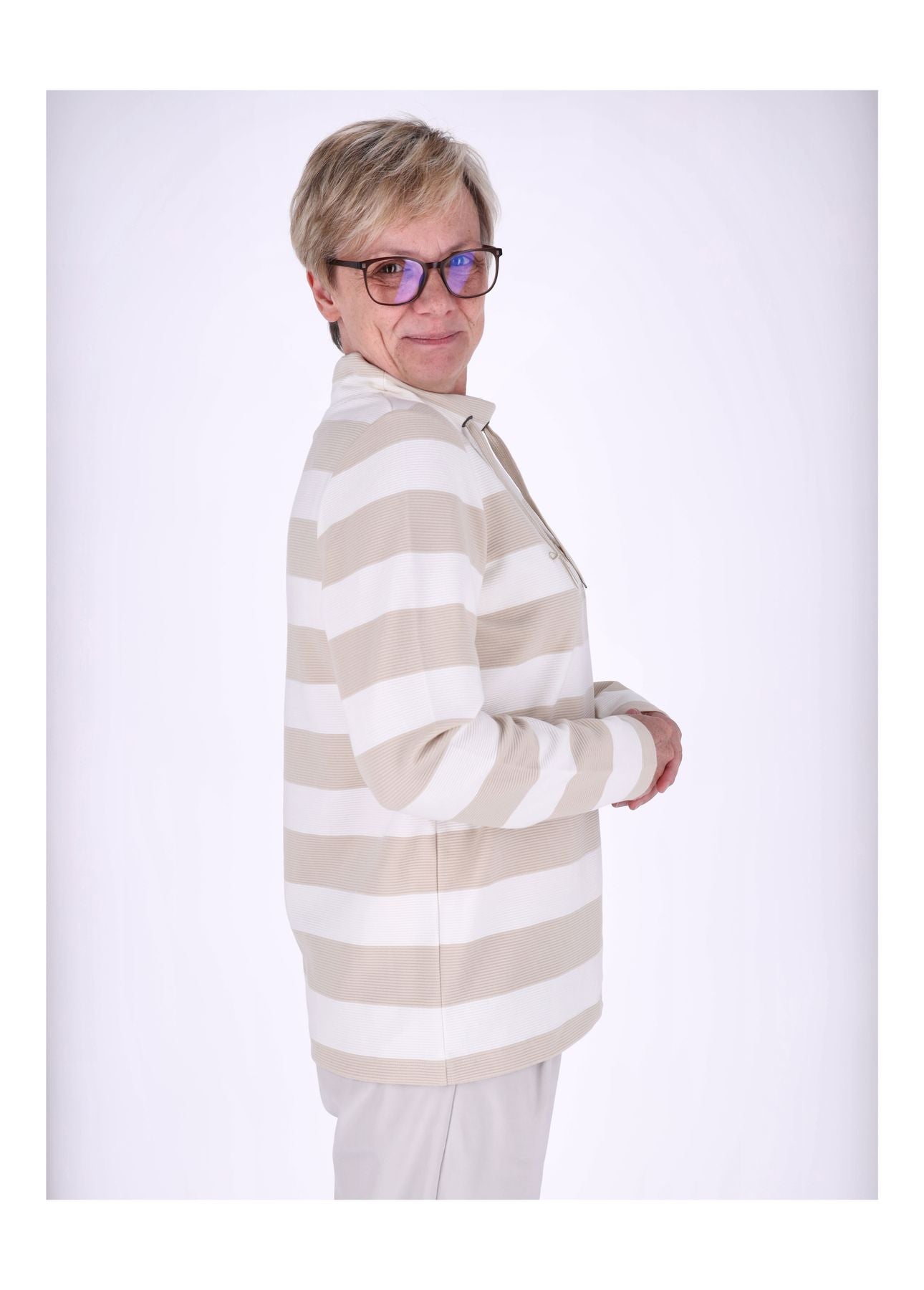 Ladies Knitted Pullover Ottomane