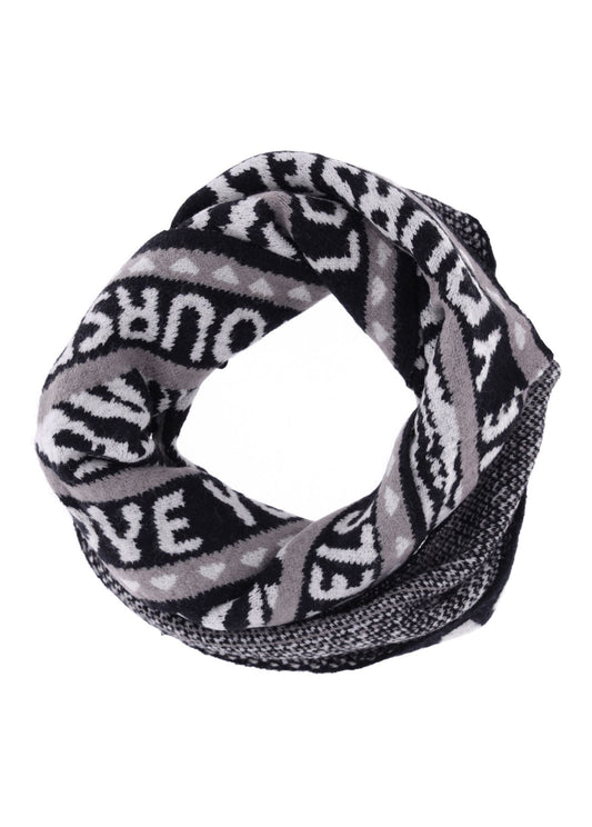 Dreiechstuch AOP Zepra Schrift