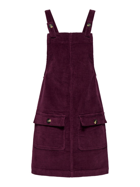 Damen ONLGLOBAL CORD SPENCER DRESS CC PNT