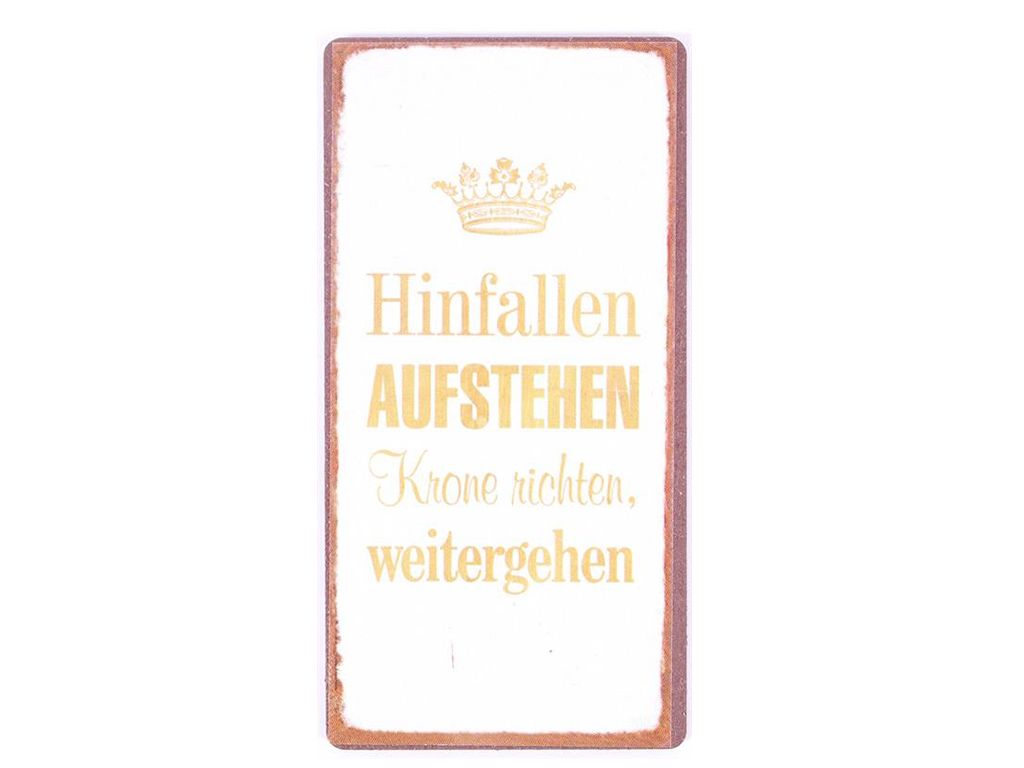 HINFALLEN, AUFSTEHEN