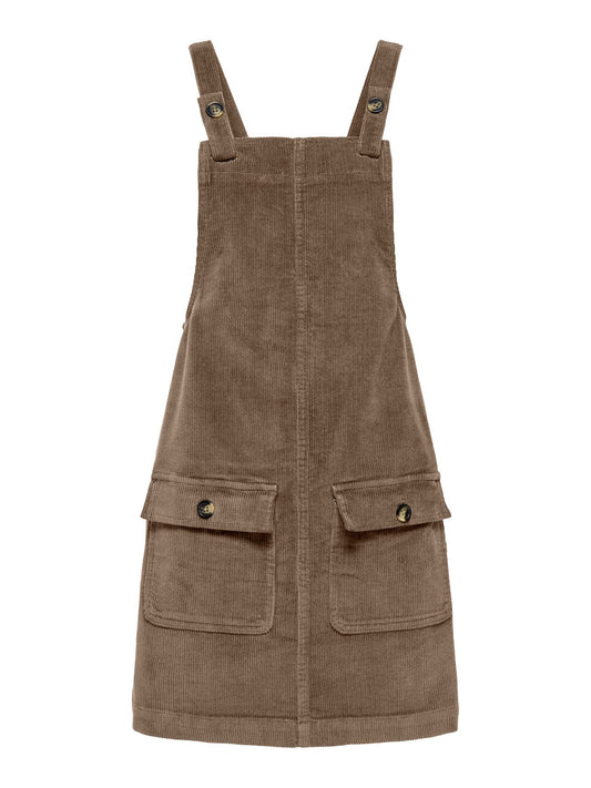 Damen ONLGLOBAL CORD SPENCER DRESS CC PNT