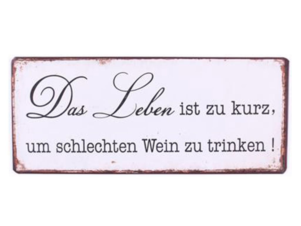 DAS LEBEN IST ZU KURZ...