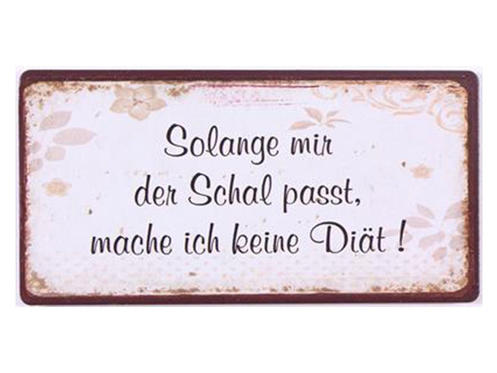 SOLANGE MIR DER SCHAL PASST