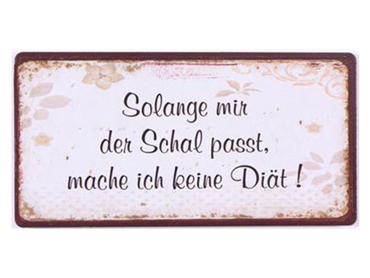 SOLANGE MIR DER SCHAL PASST