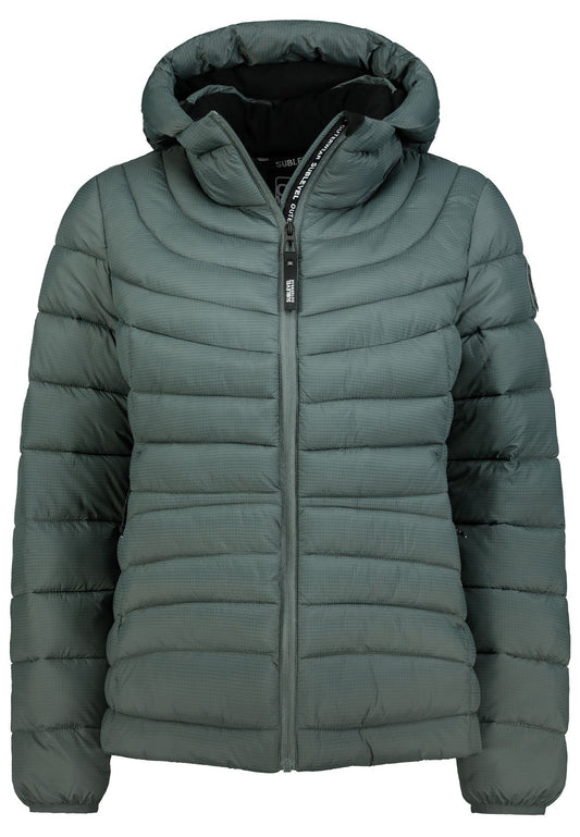 Damen DOB Steppjacke, leicht wattiert, Ka