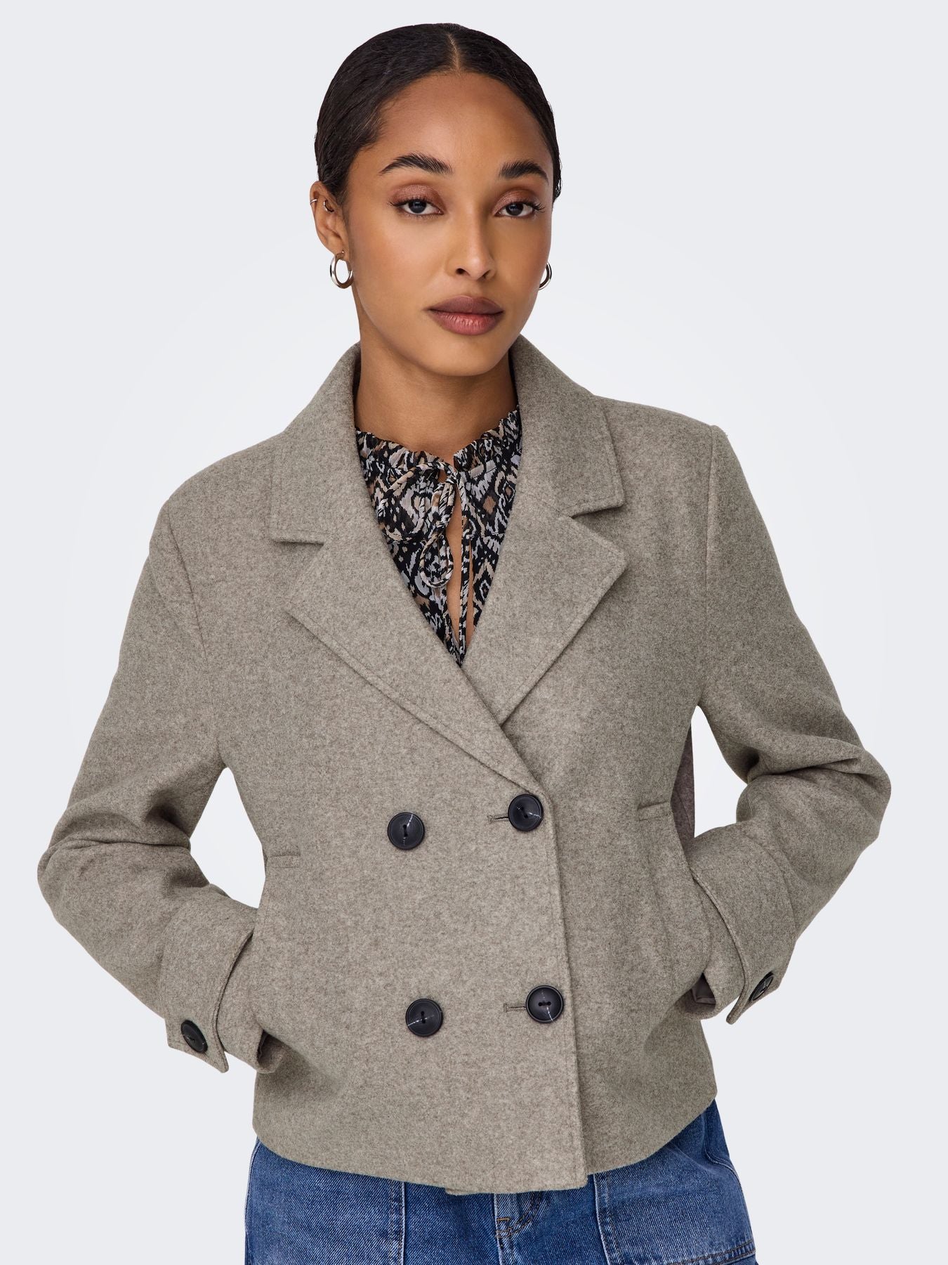 Damen ONLFREJA LIFE SHORT DB JACKET OTW N