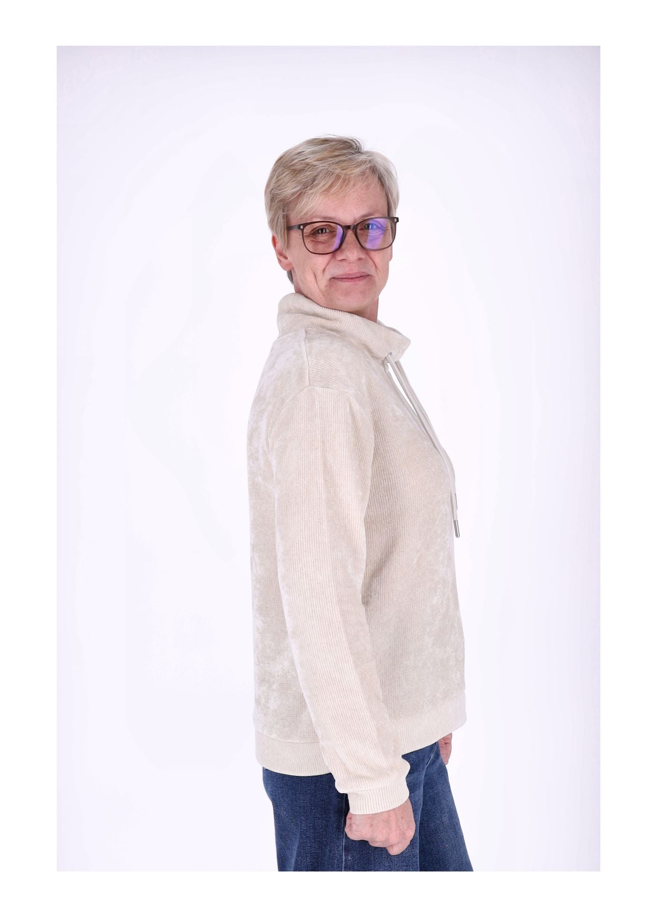 Ladies Knitted Sweat-Shirt