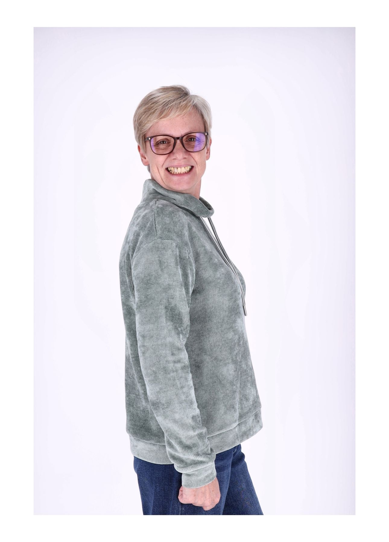 Ladies Knitted Sweat-Shirt