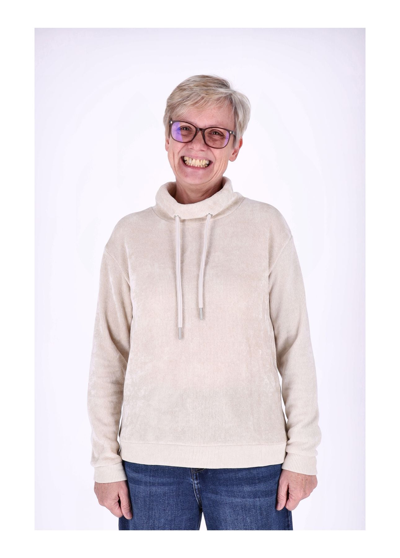 Ladies Knitted Sweat-Shirt