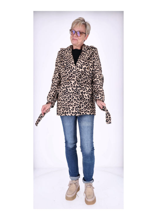 Kurzjacke Damen AOP Leo