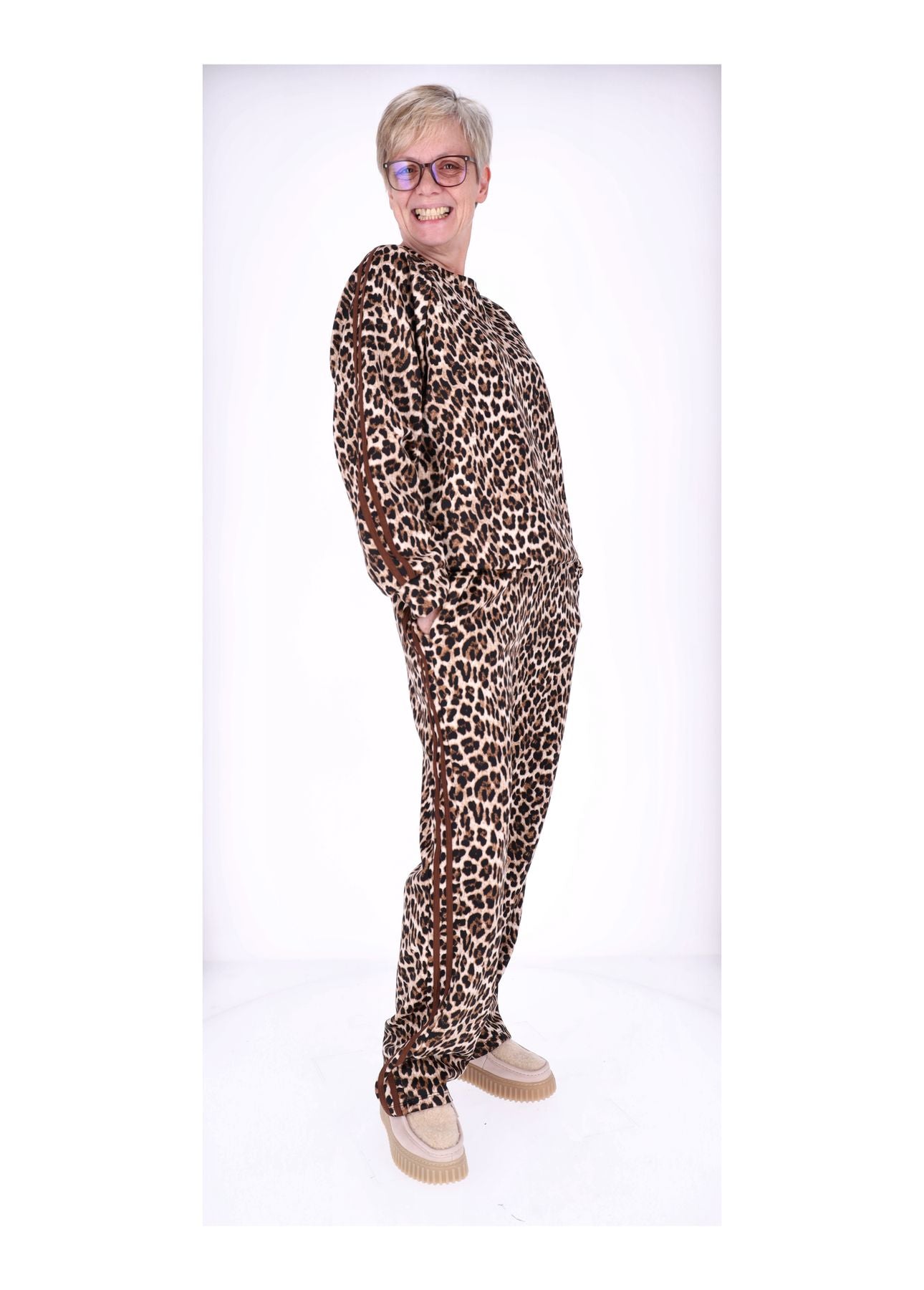 Hose Damen AOP Leo