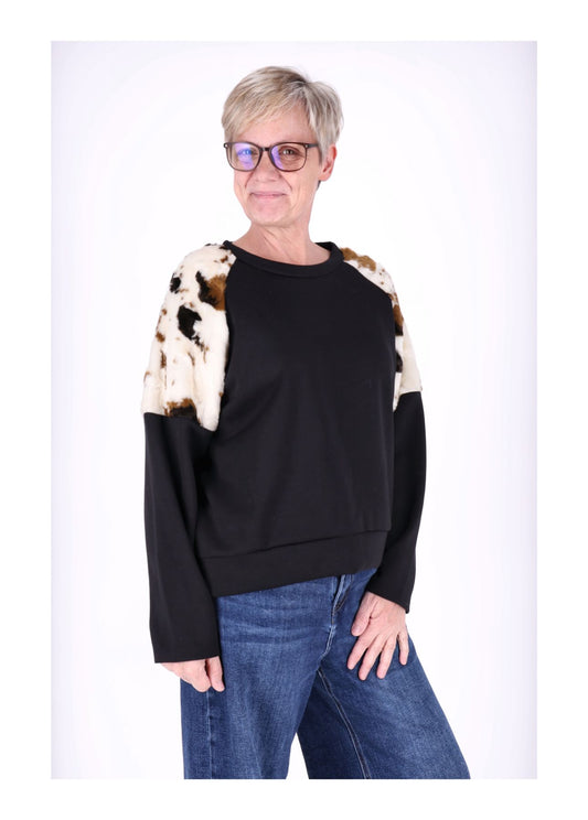 Sweat Kuhfelleinsatz