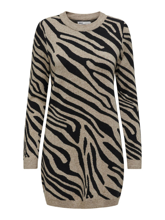 Damen ONLJENNI LS DRESS KNT NCA