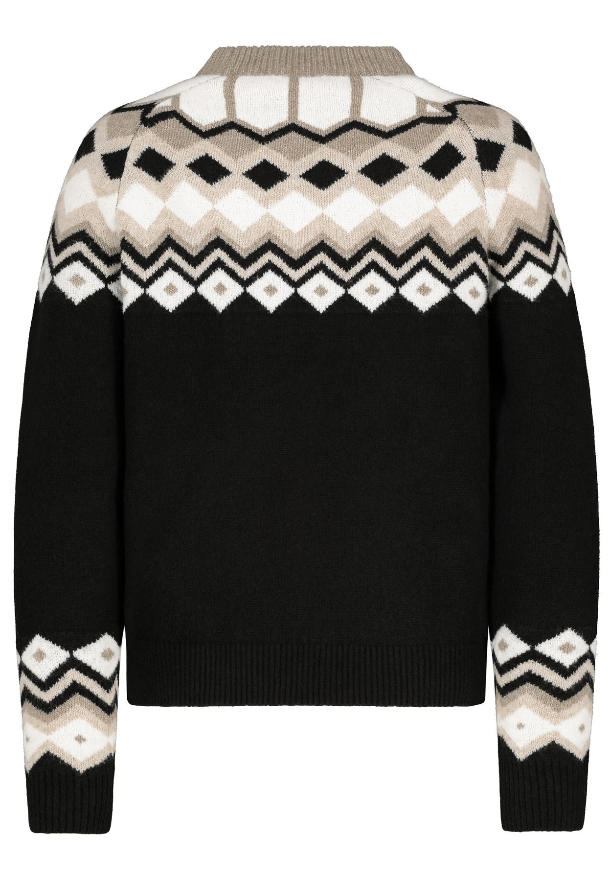 Damen DOB Pullover,Rundhals mit breitem R