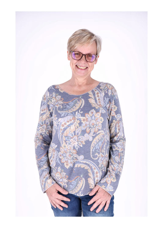 Shirt Damen AOP Paisley