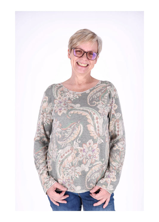 Shirt Damen AOP Paisley