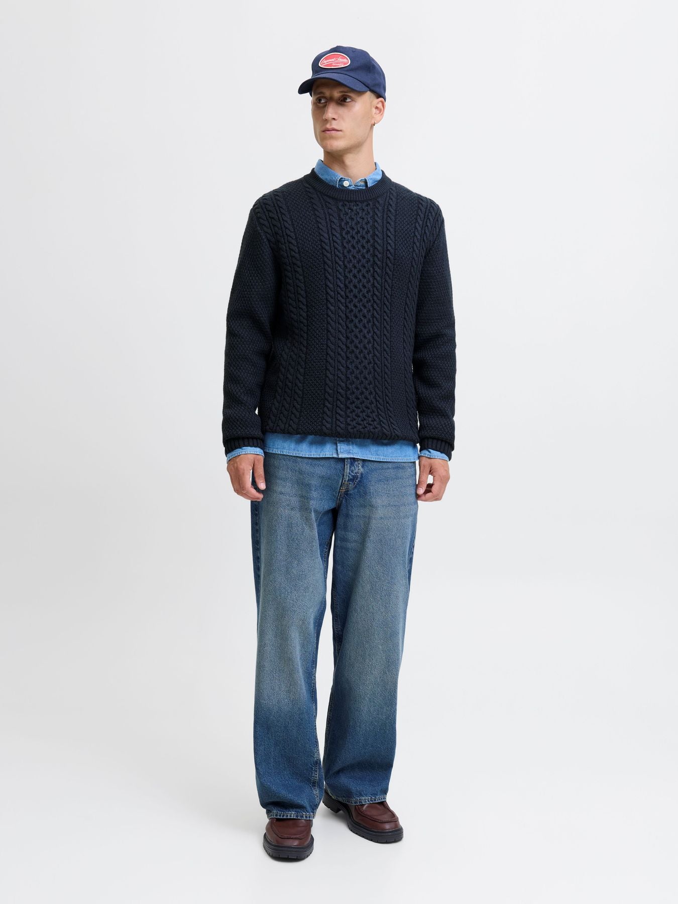 Herren JJPAUL KNIT CREW NECK