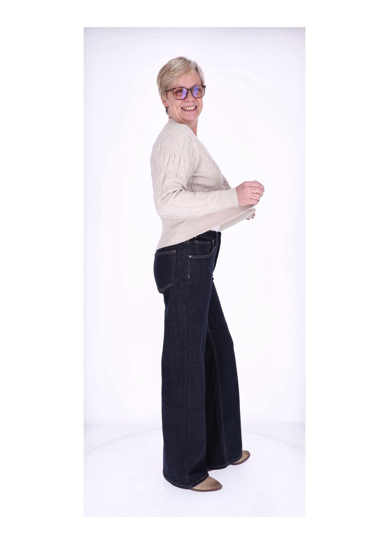 Jeans Damen Wide Leg