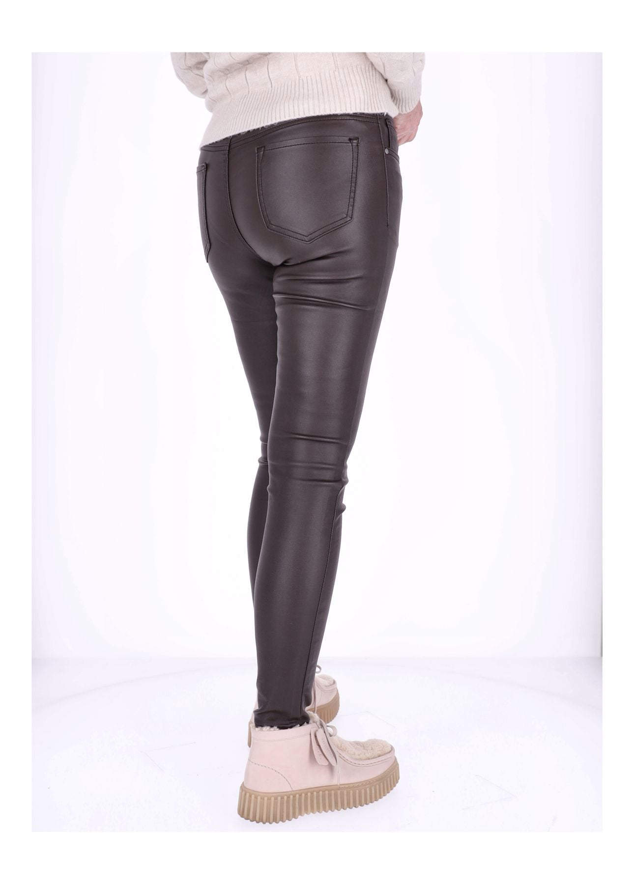 Jeans Damen Coated