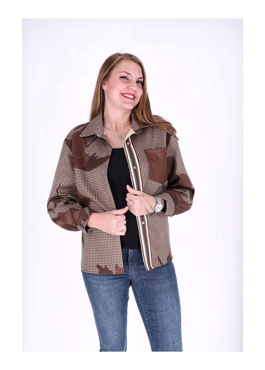 Bluse Damen AOP