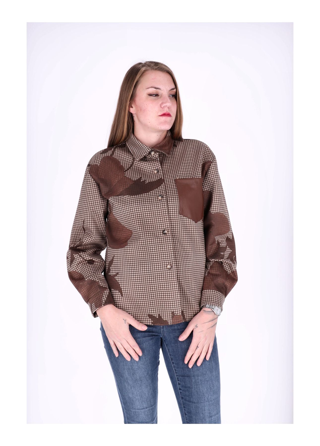 Bluse Damen AOP