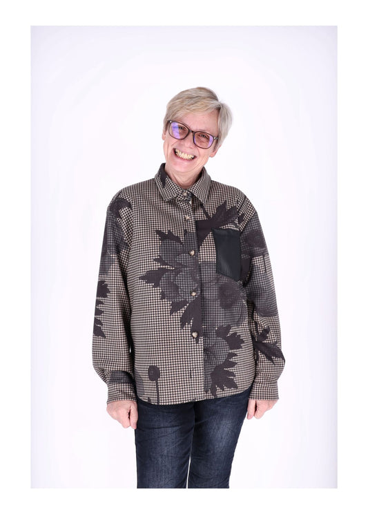 Bluse Damen AOP