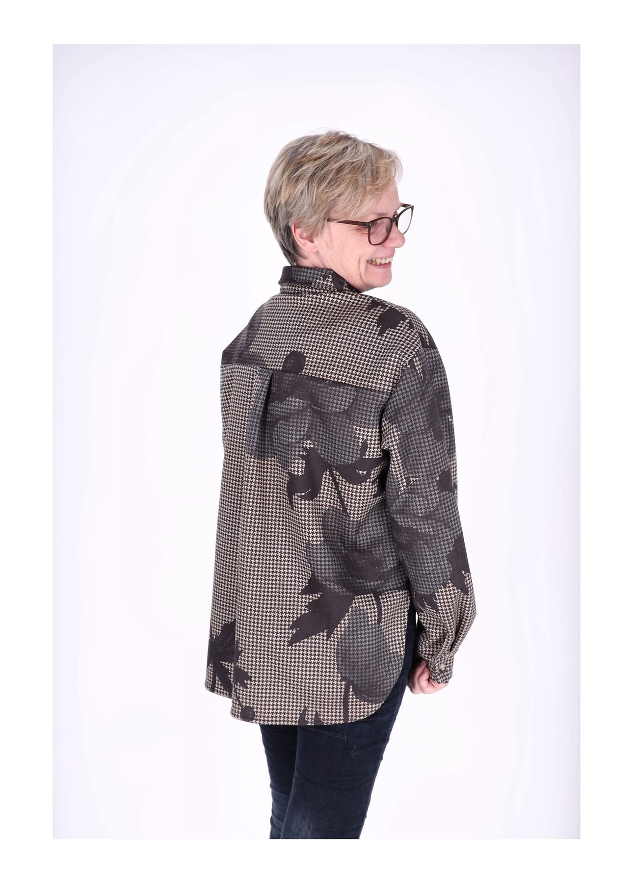 Bluse Damen AOP