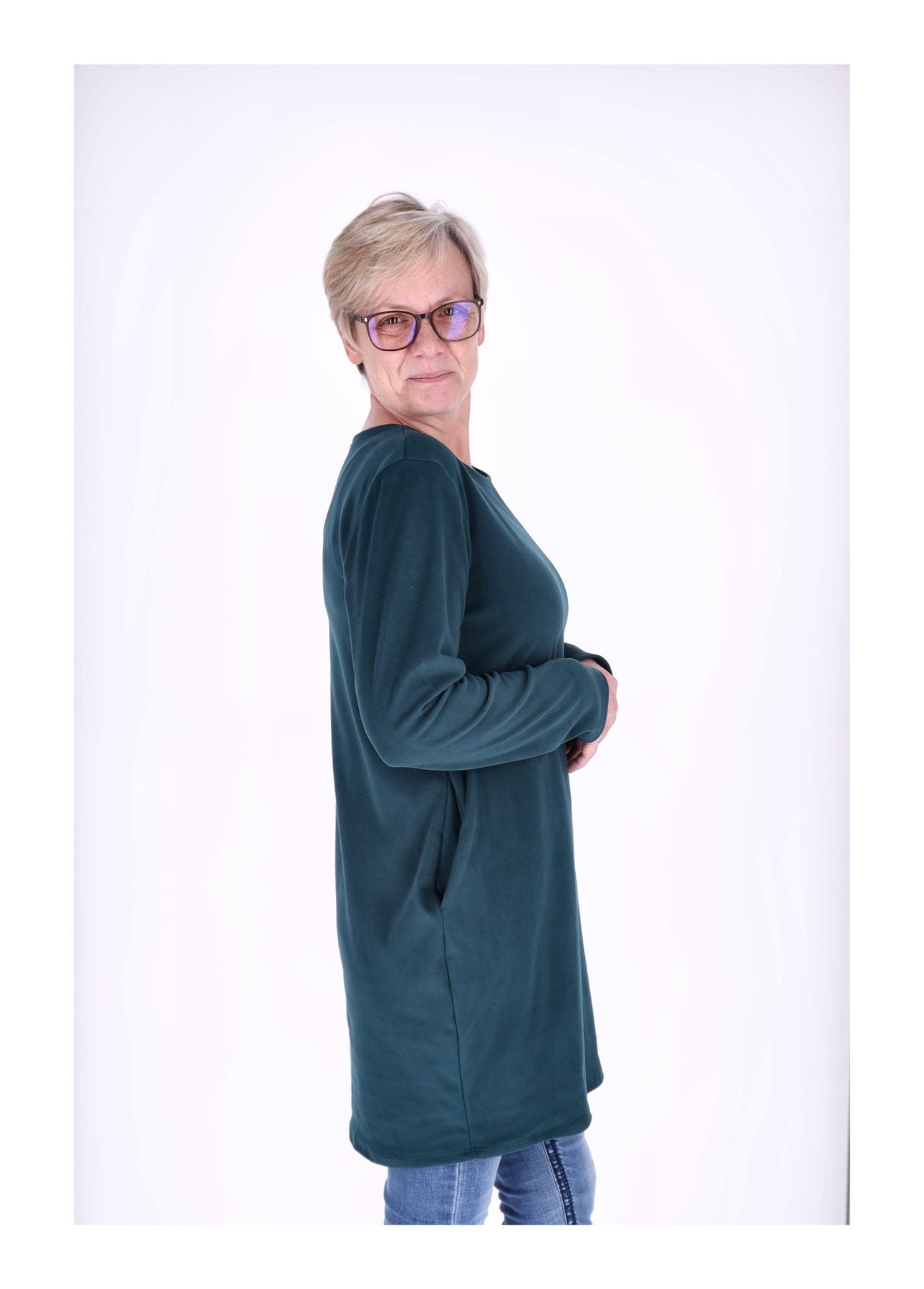 Kleid Seitentaschen