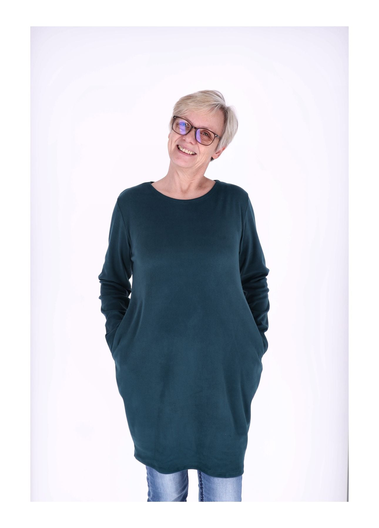 Kleid Seitentaschen