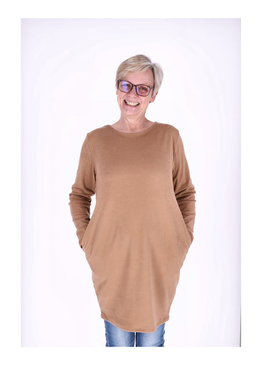 Kleid Seitentaschen
