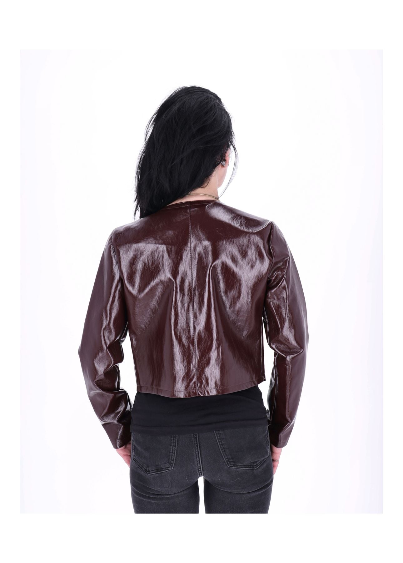 Fakelederjacke Bolero