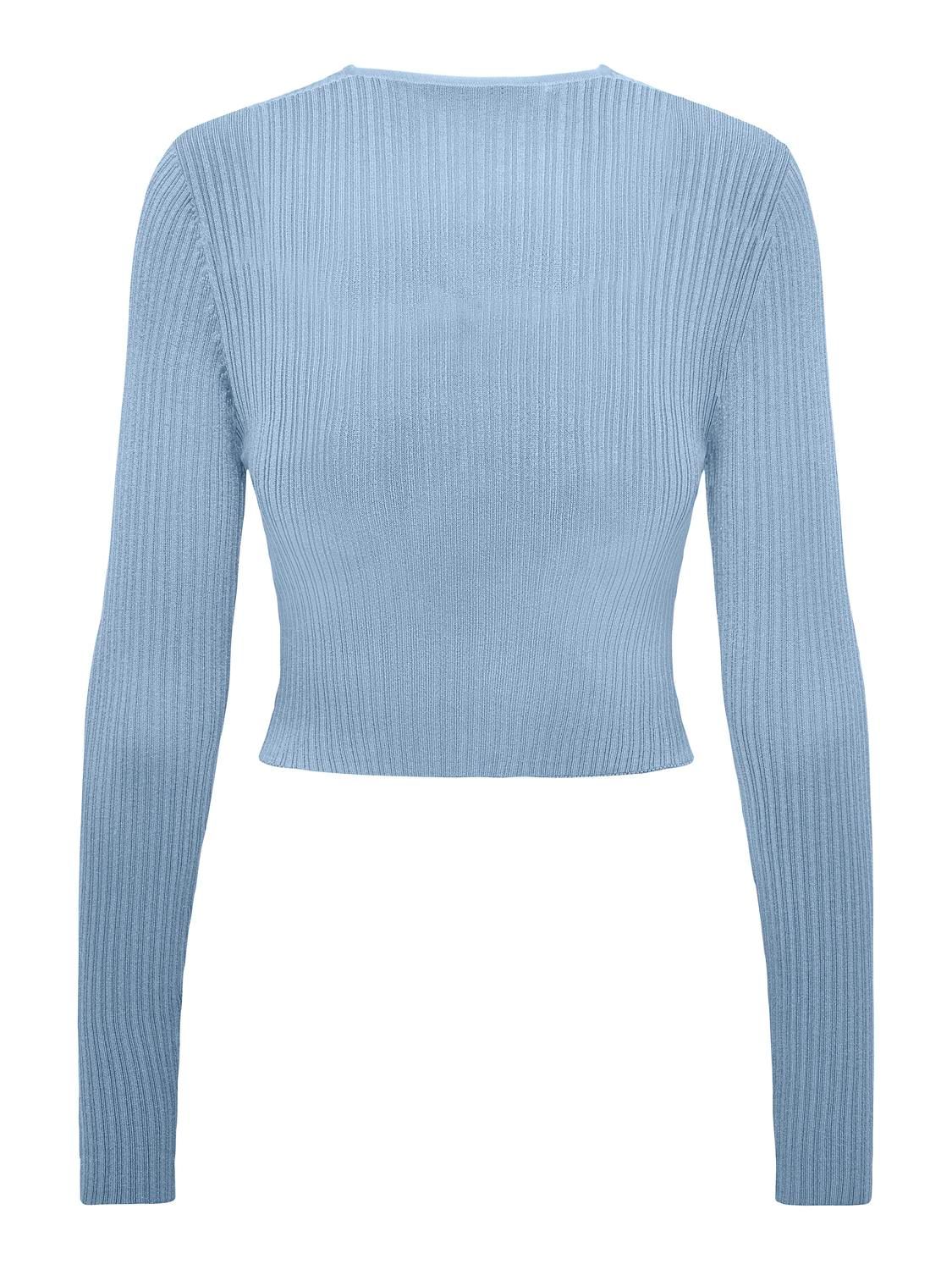 Damen ONLMEDDI LS PEEK-A-BOO O-NECK CC KNT