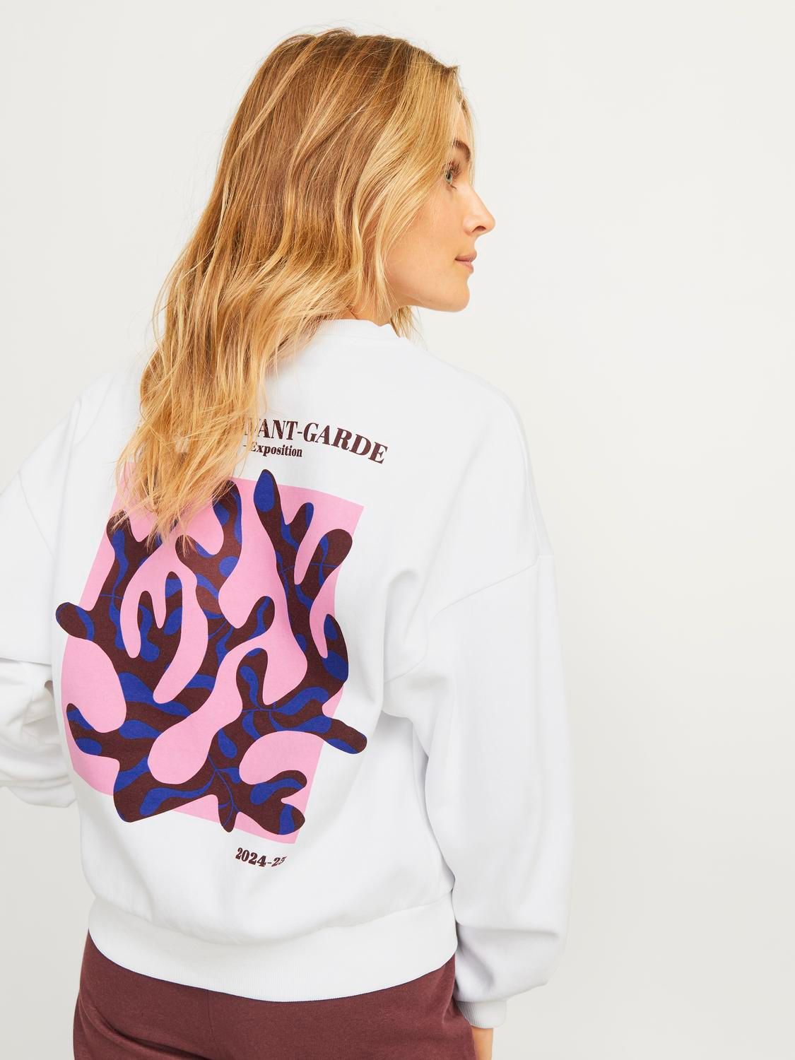 Damen JXCAROL RLX SHORT LS CREW SWT