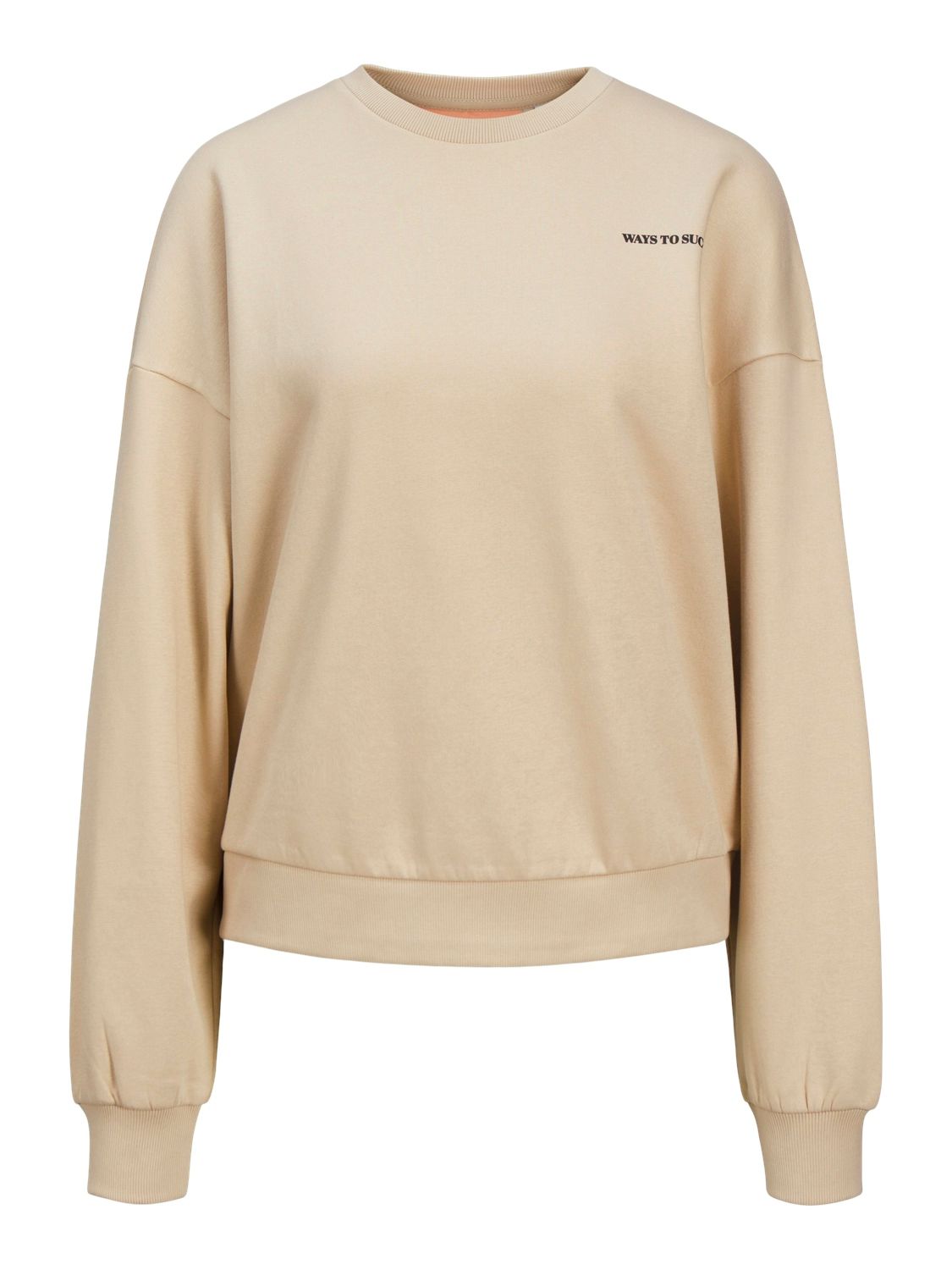 Damen JXCAROL RLX SHORT LS CREW SWT