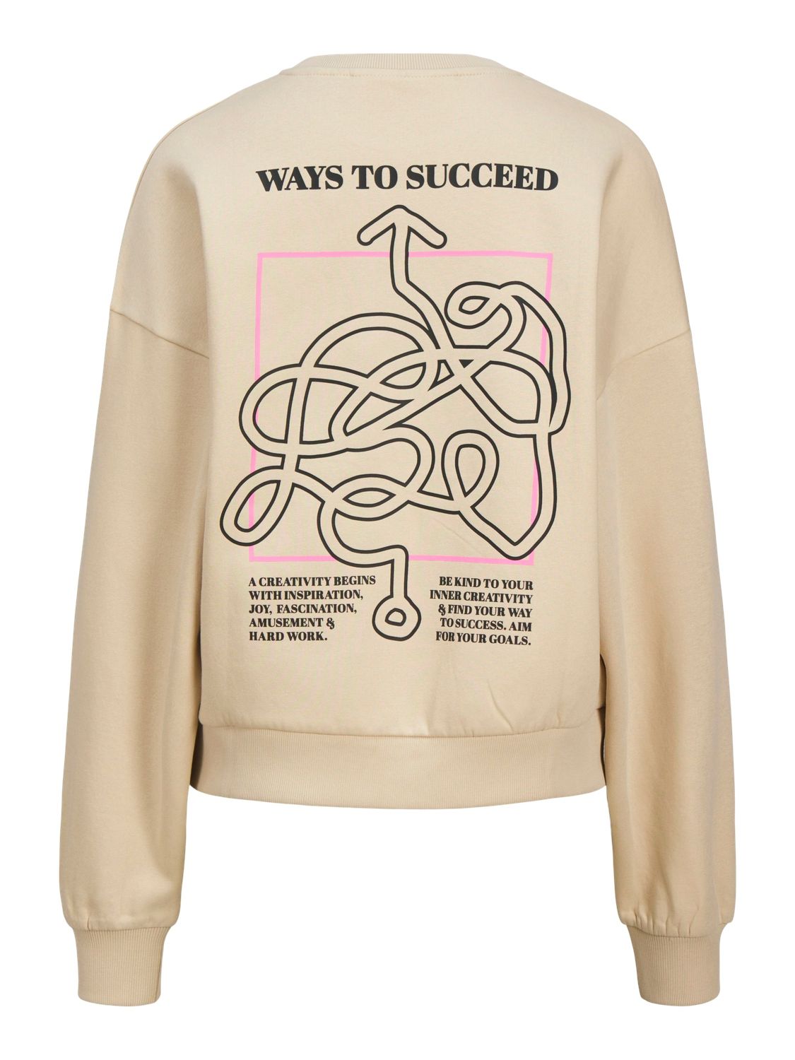 Damen JXCAROL RLX SHORT LS CREW SWT