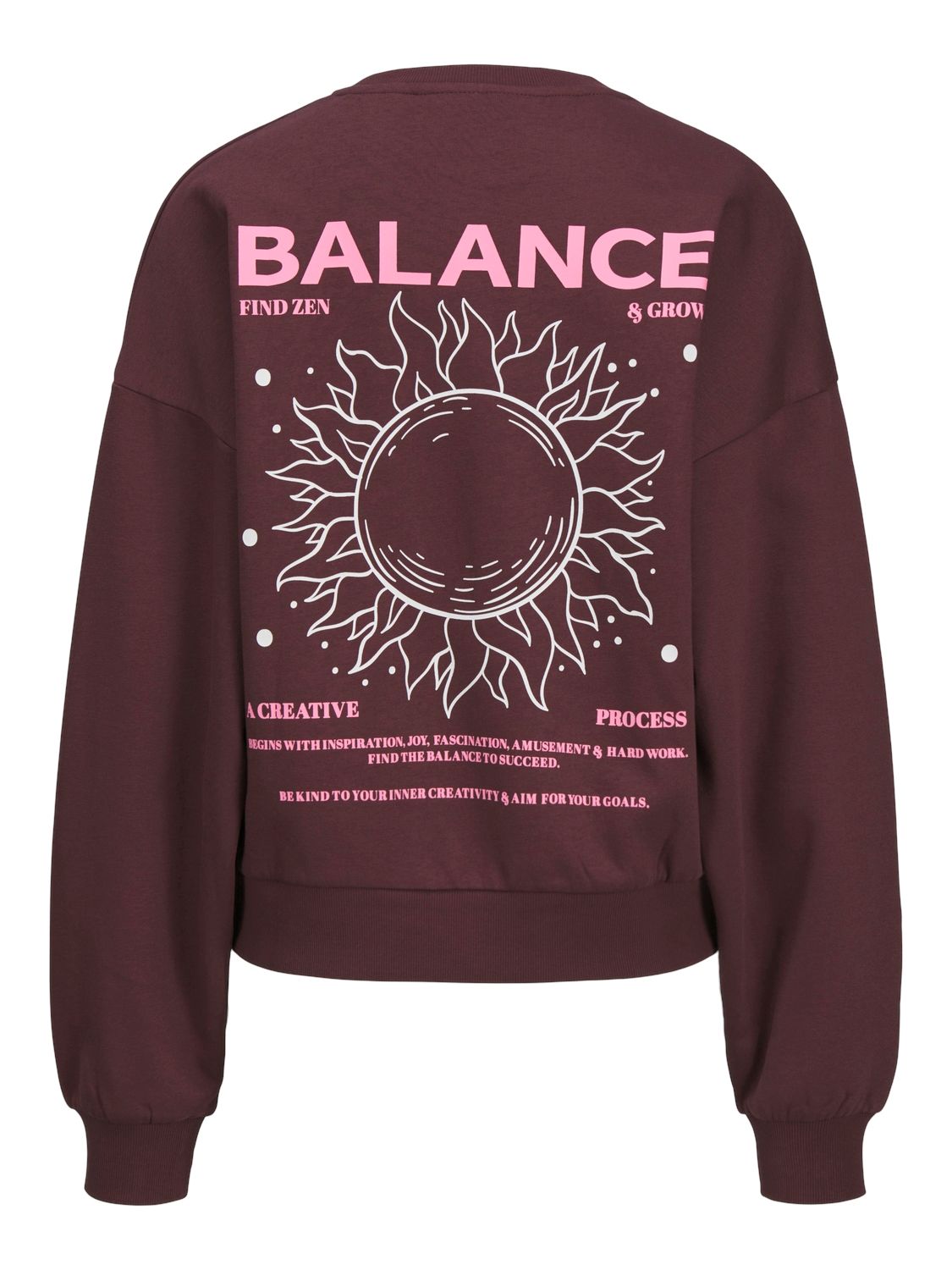 Damen JXCAROL RLX SHORT LS CREW SWT