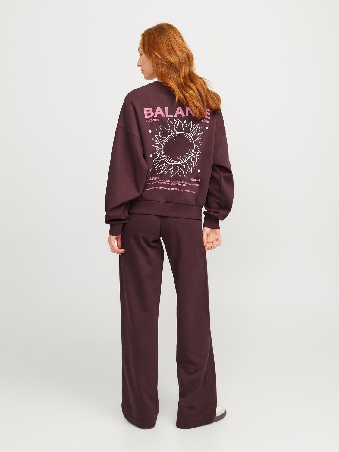 Damen JXCAROL RLX SHORT LS CREW SWT